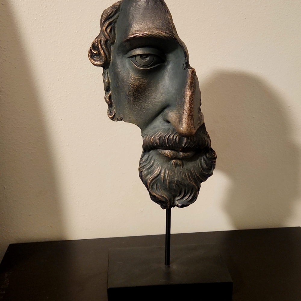 Greek God Sculpture | Poseidon Bust Statue | Roman Sculpture | Housewarming Gift